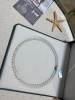 Retro plain chain collarbone chain tian Ran freshwater 7, 8, 9 round slightly flawed bright light pearl necklace finished product wholesale Application Scenario